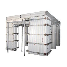 Aliuminio klojinių konstrukcija